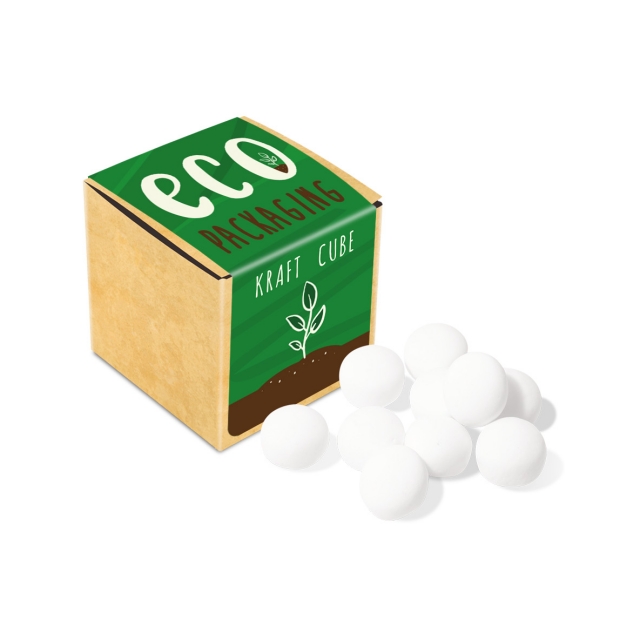 Eco Range – Eco Kraft Cube – Mint Imperials