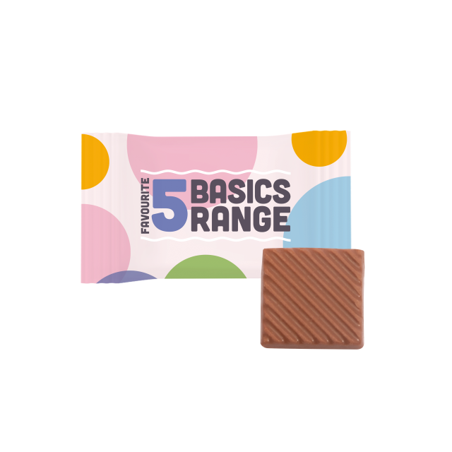 Basics Range – Neapolitan – 5g – Milk Chocolate³