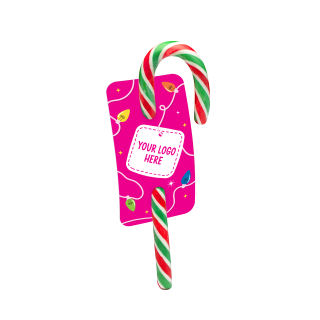 Winter Collection – Eco Info Card – Peppermint Candy Cane
